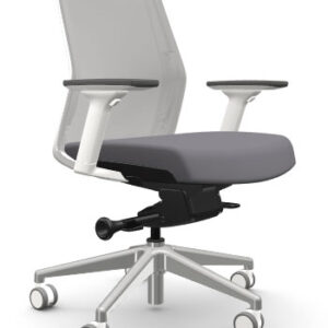 AMQ ZILO Z001 – Grey Meshback Chair + Adjustable Arms