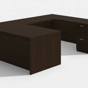 Elite Amber Straightfront U-Shaped Desk (Right Return) 71 x 30 x 42