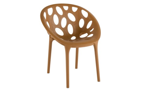 Nido Nesting Side Chair – Brown