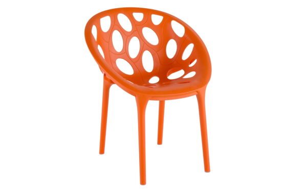 Nido Nesting Side Chair – Orange