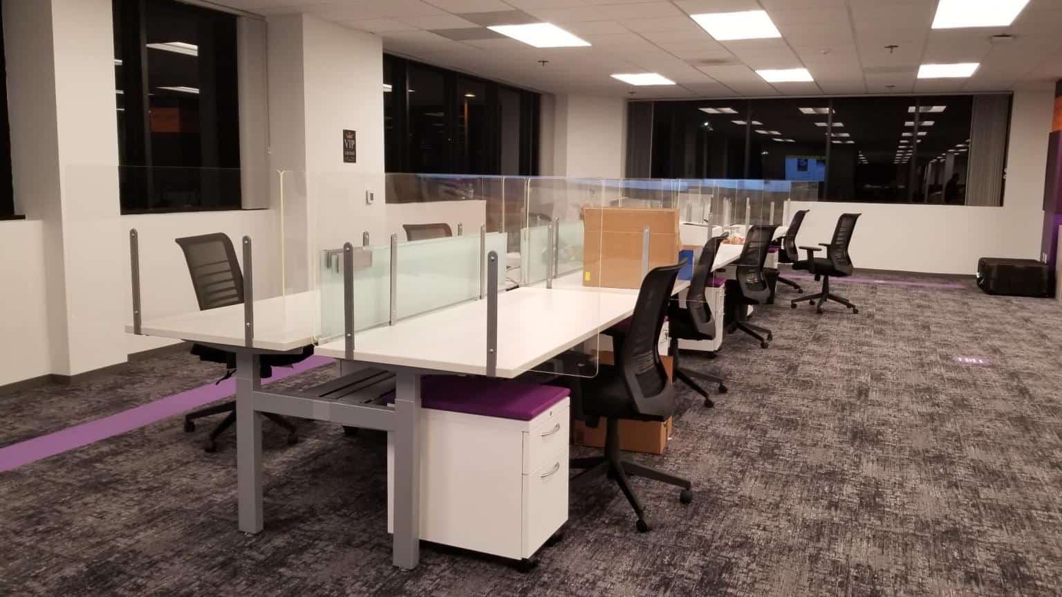 Inari Medical - Plexiglass Partitions for workstations - Irvine, CA